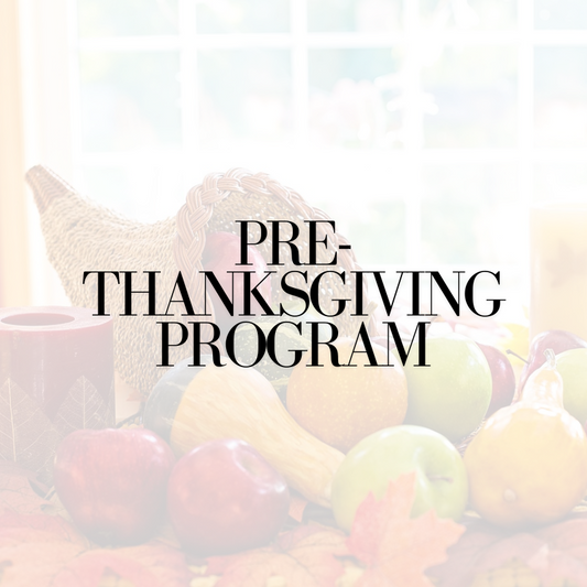 Pre-Thanksgiving Program